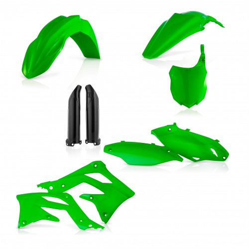 KIT PLÁSTICOS COMPLETO ACERBIS KAWASAKI KX-F 450 2013-2015 - VERDE FLUO